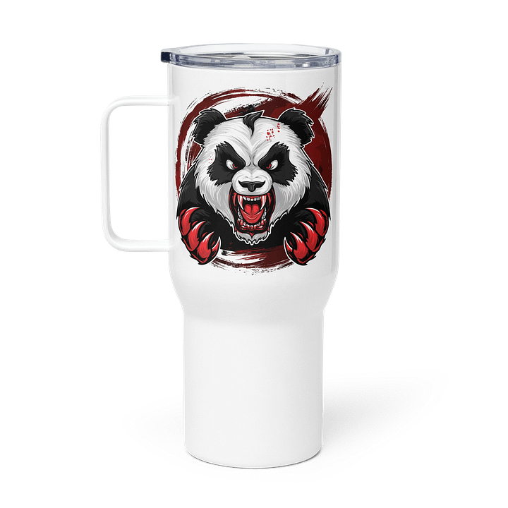 Fierce Panda Stainless Steel Travel Mug product image (1)
