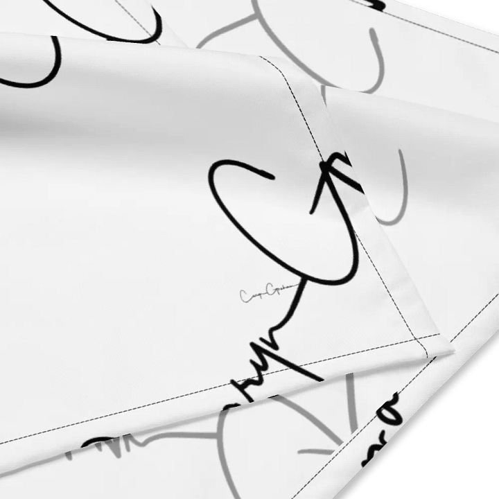 Caryn Graham Monogram Print Bandana product image (4)