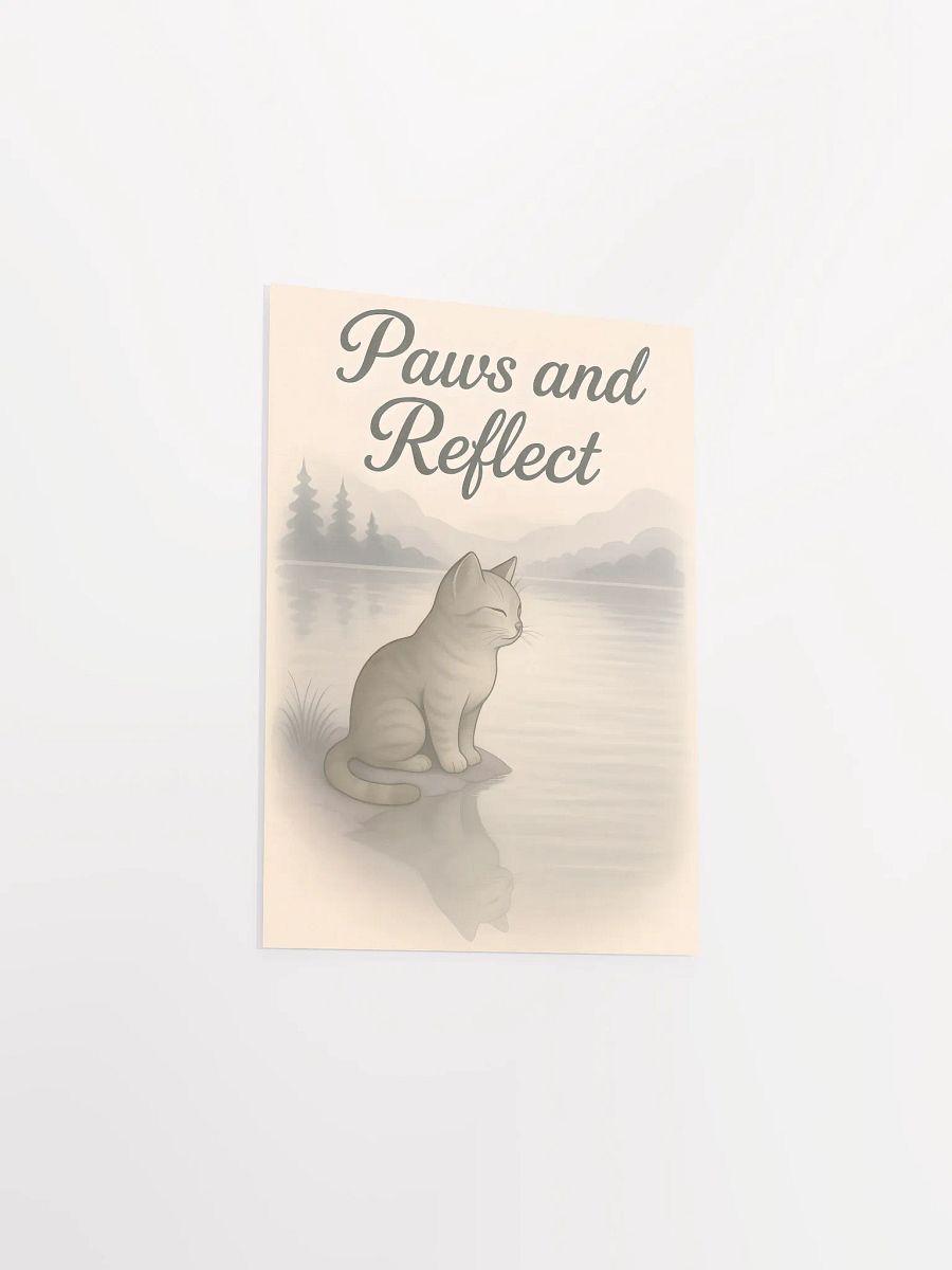 Reflect Cute Cat Motivational Poster product image (3)