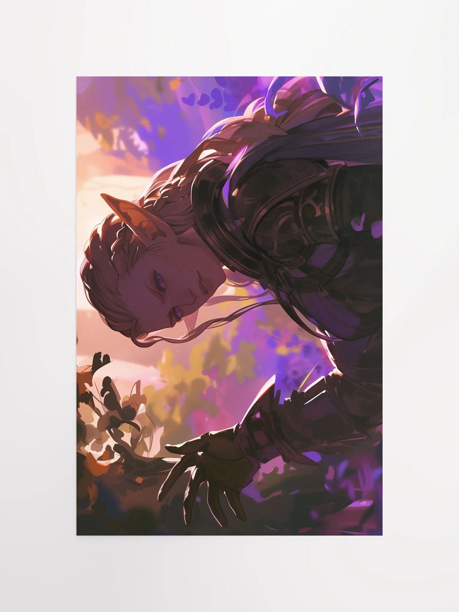 Elven Warrior Motion Matte Poster product image (4)