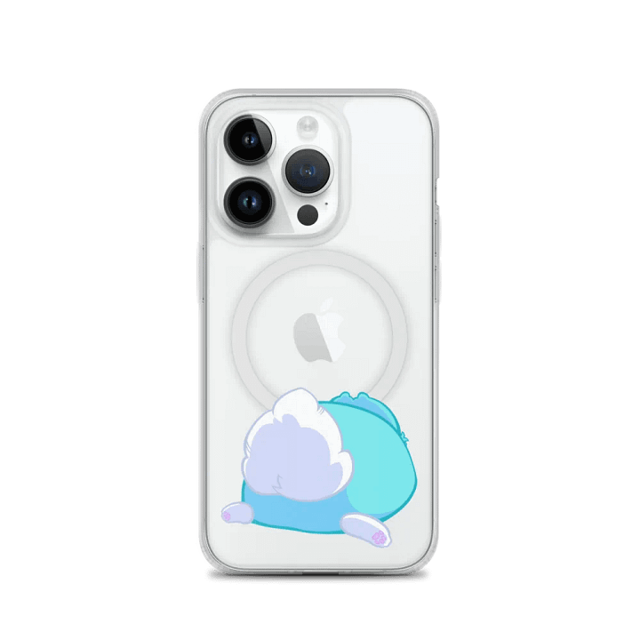 Sploot Bunny iPhone® MagSafe® Clear Case product image (3)