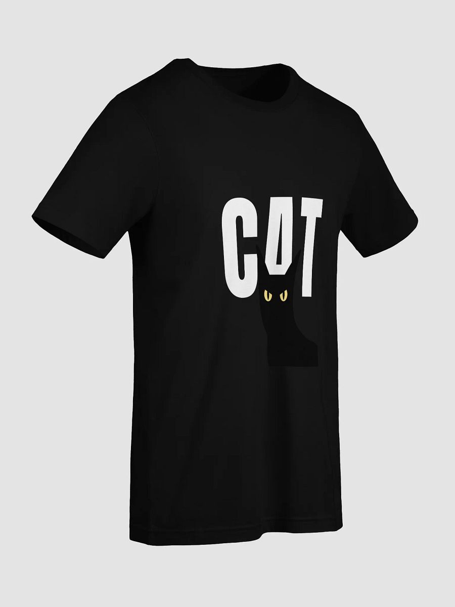 Mystic Cat Silhouette Tee – Elegant Feline Vibes product image (7)