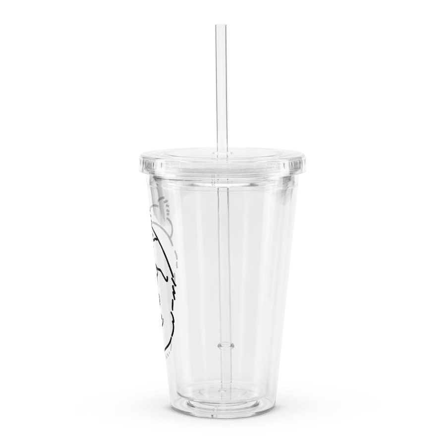 Planet Manul Africa & Europe - Transparent Cup & Straw product image (4)