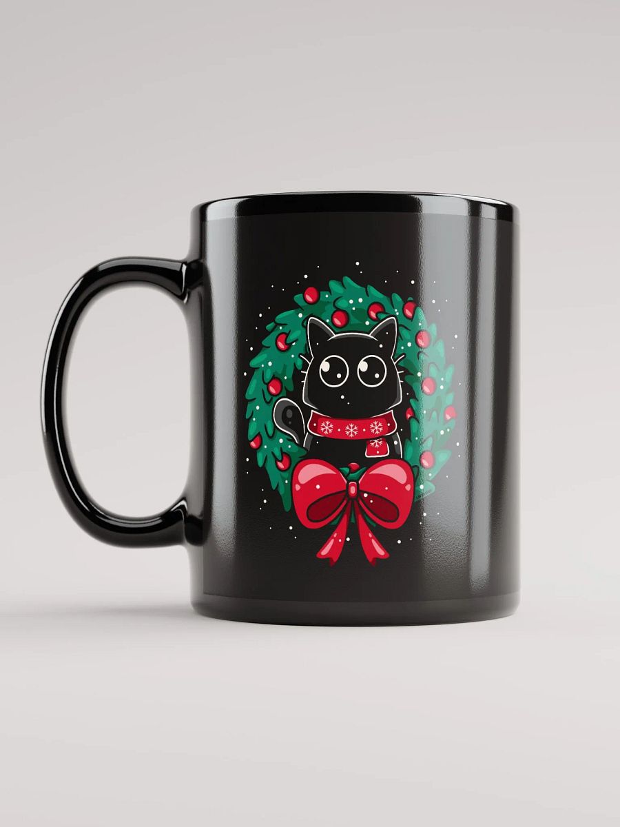 Christmas Cat Wreath Mug product image (12)