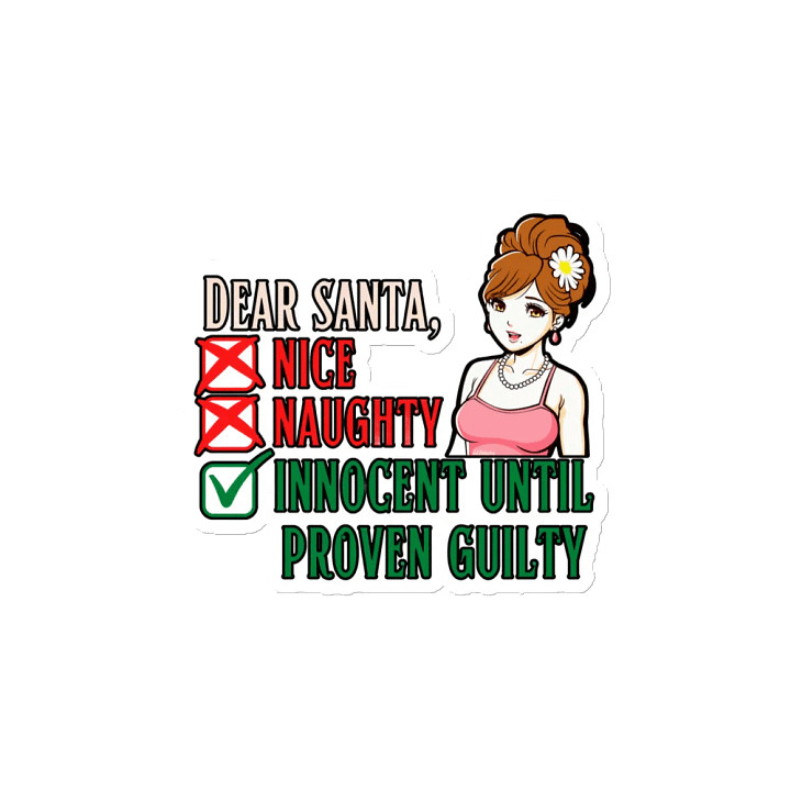 DEAR SANTA, INNOCENT UNTIL PROVEN GUILTY product image (2)