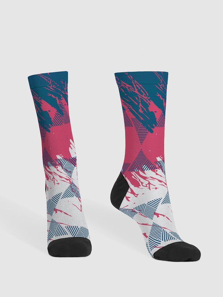 Checks | Premium Sustainable Crew Socks product image (2)