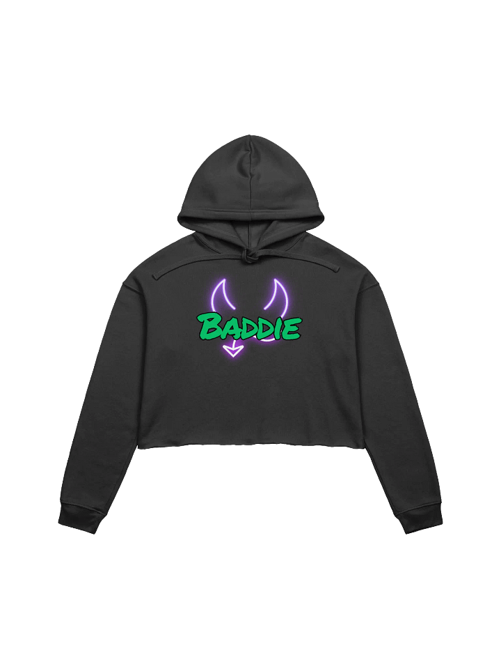 Baddie Crop Hoodie product image (1)