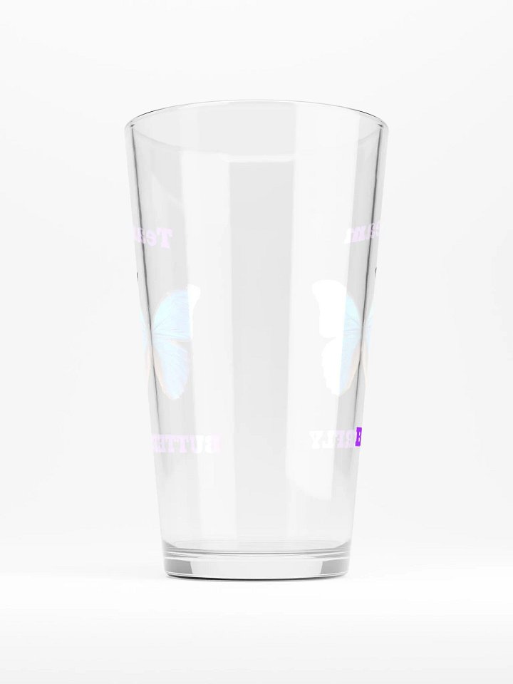 Team BUTTERFLY Pint Glass product image (1)