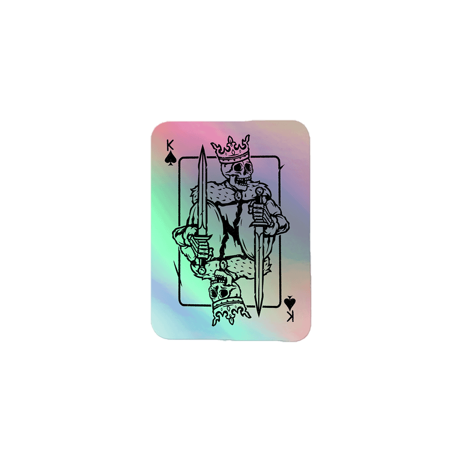 Kingmaker Essentials - King Card Holo Sticker product image (1)