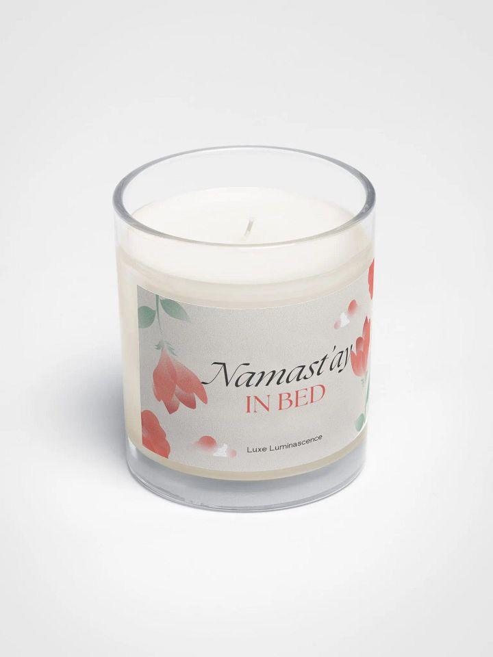 Namast'ay in Bed Funny Quote Candles product image (2)