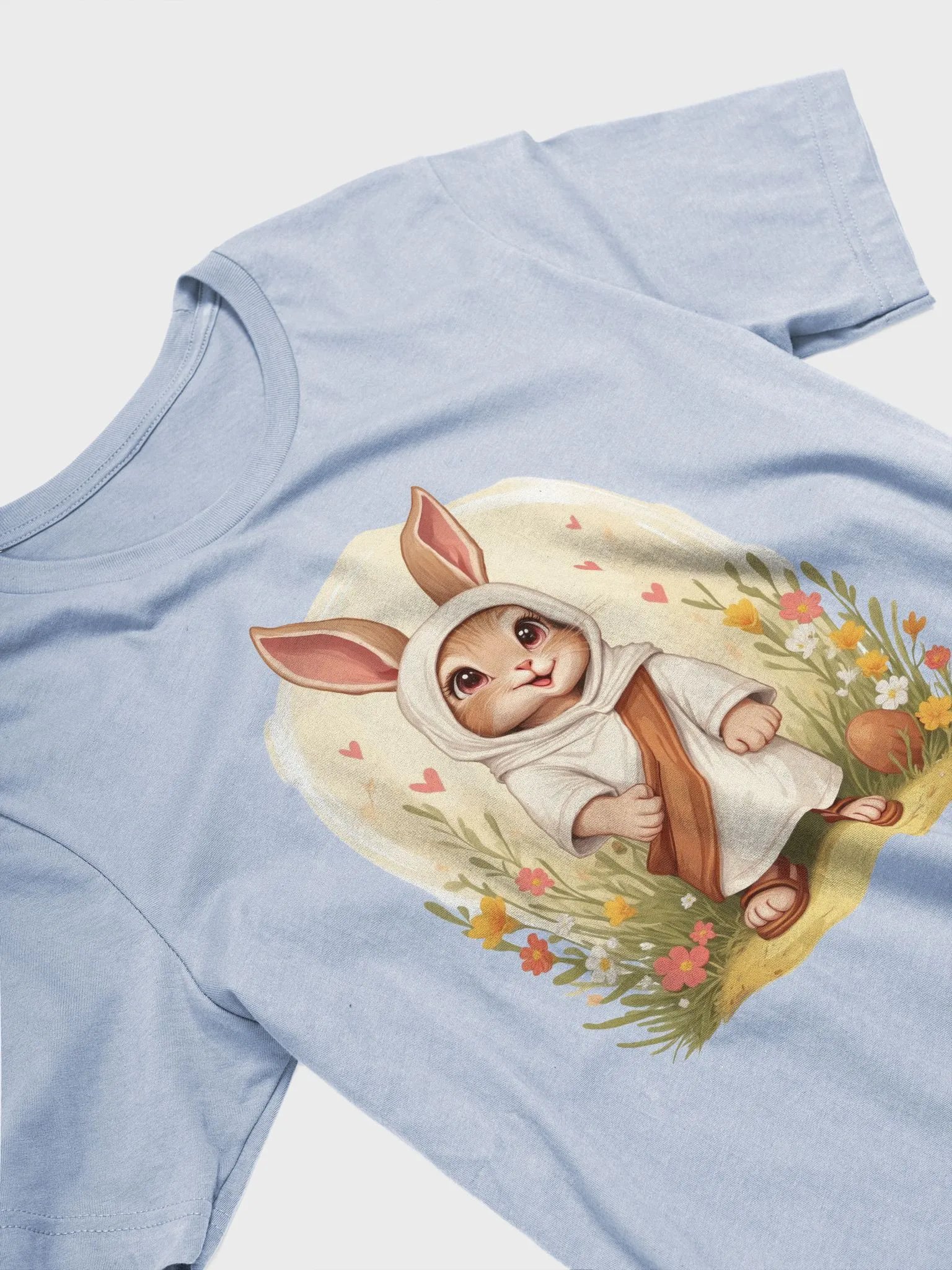 Easter Bunny Jesus Robe Tee T-Shirt product image (30)