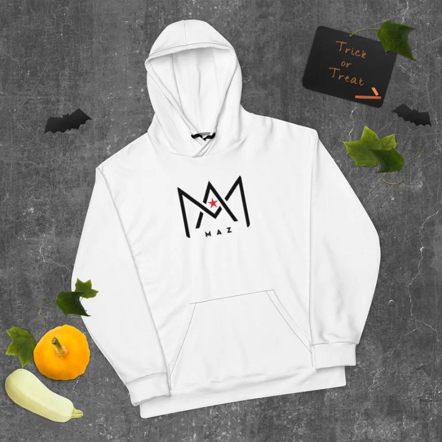 Maz White Hoodie product image (7)