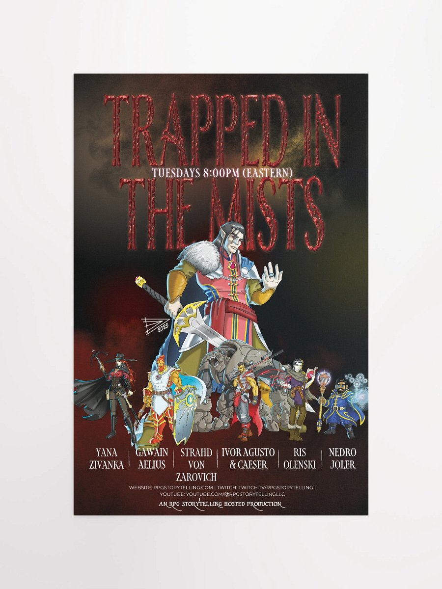 Trapped in the Mists - Matte Poster product image (11)