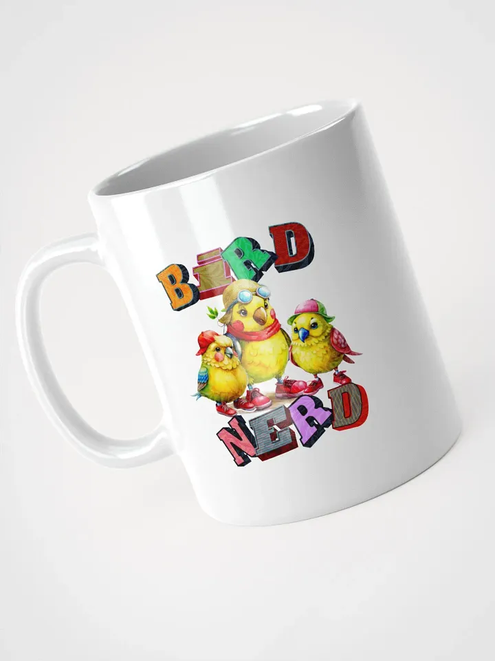 Bird Nerd Yellow Budgie Fun Mug product image (2)