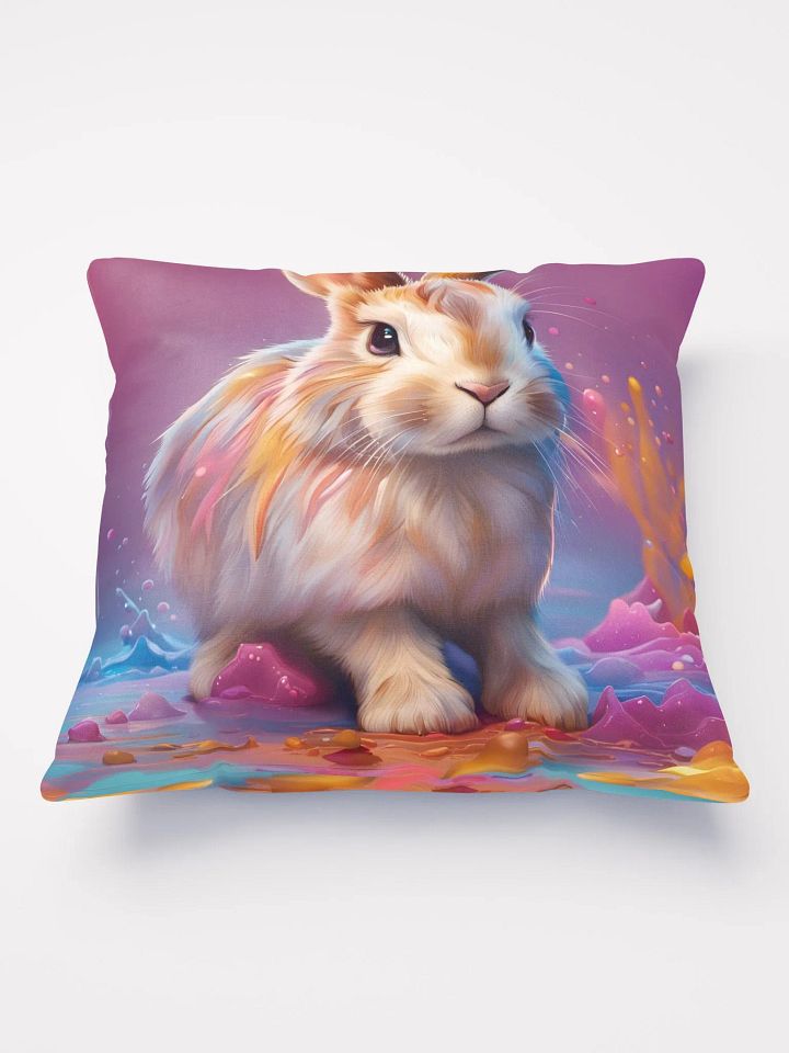 Colorful Bunny Pillow product image (1)