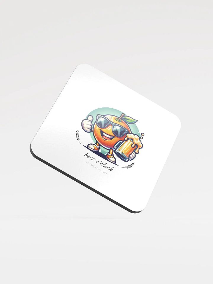 Tangerine Beer Coaster product image (1)