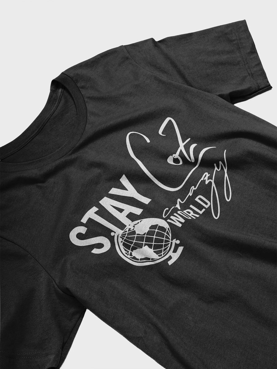 Stay CoZ Crazy World White Font product image (3)