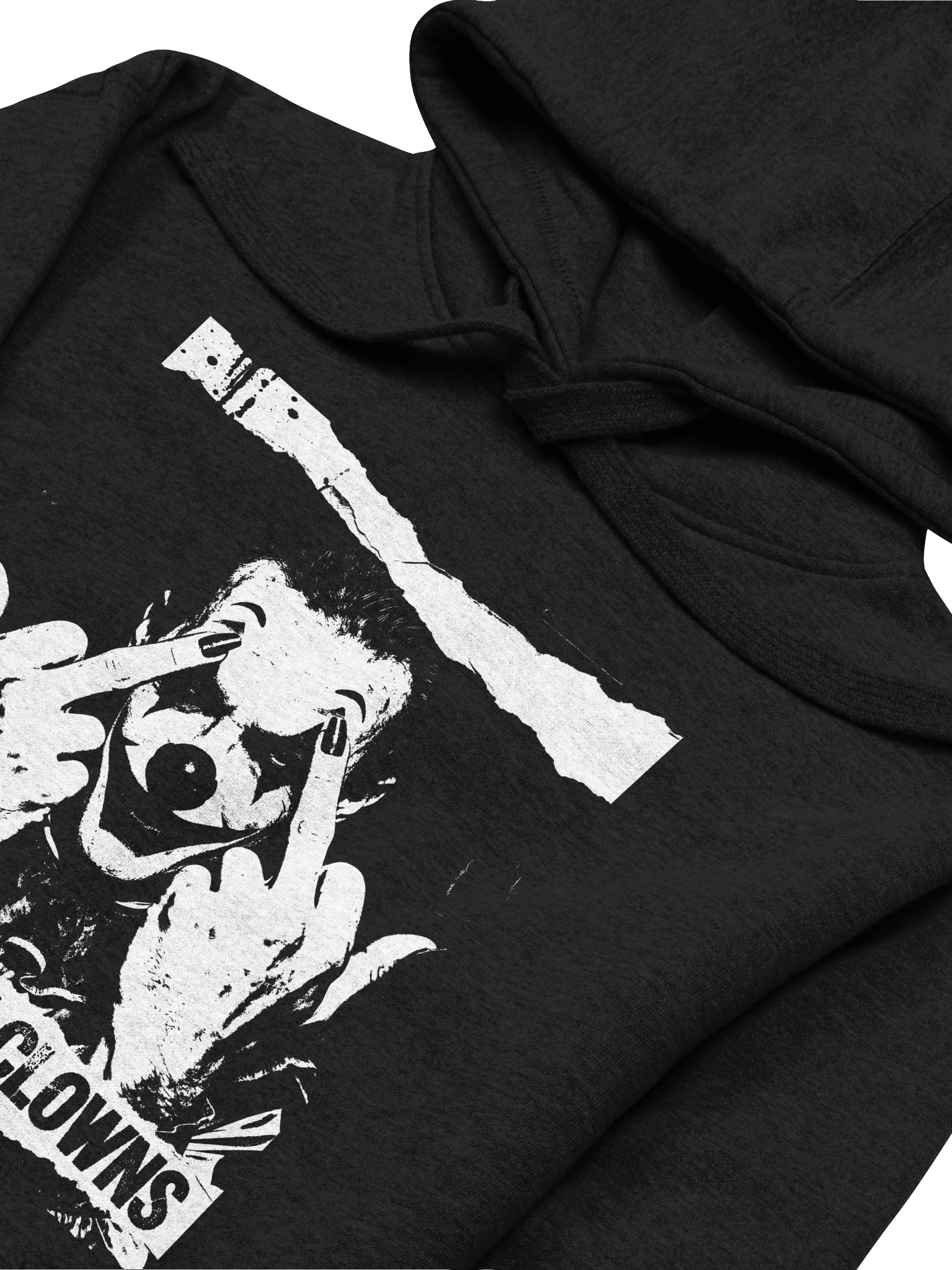 Creppy Clown Funny Sarcastic Hoodie product image (2)