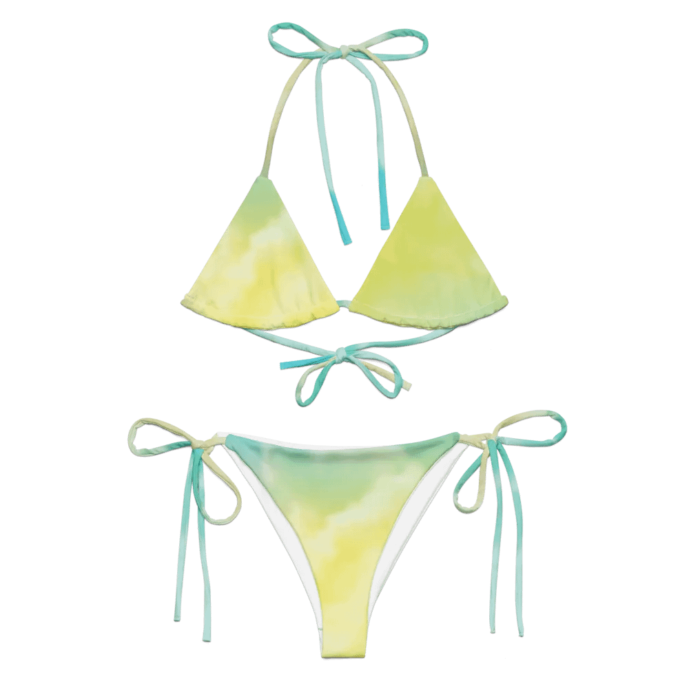 Blur cloud rainbow Design String Bikini - V8 product image (6)