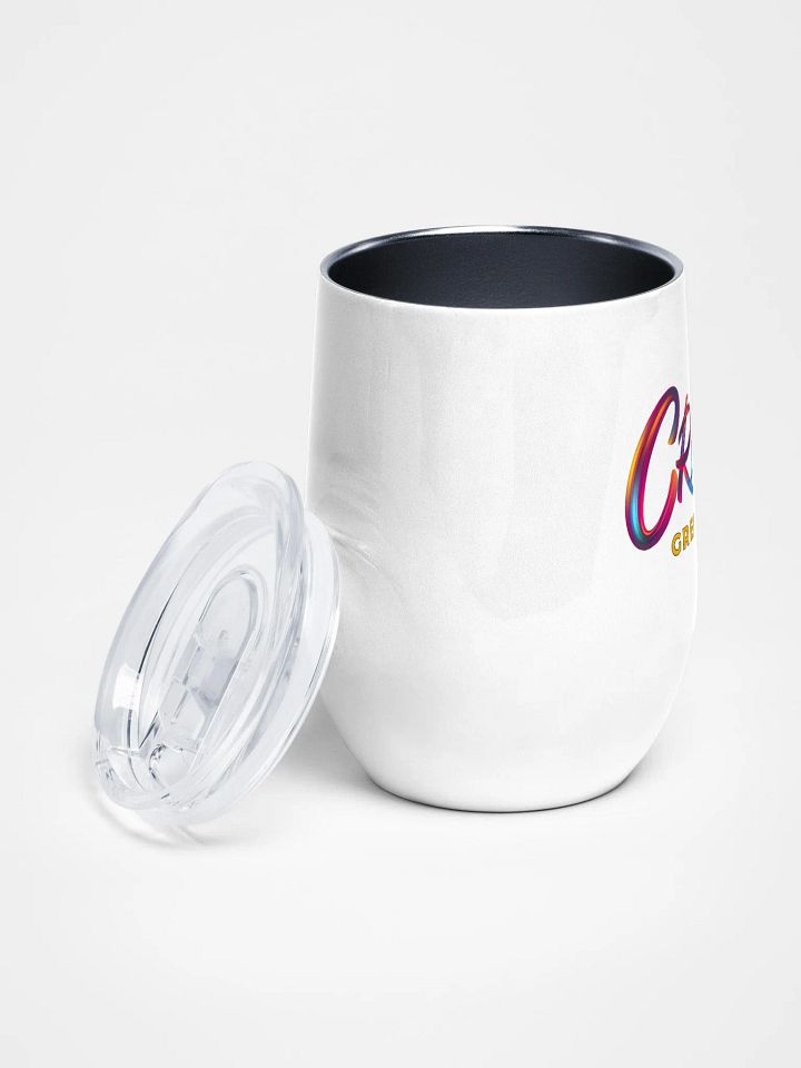 Create Greatness Wine Tumbler product image (2)