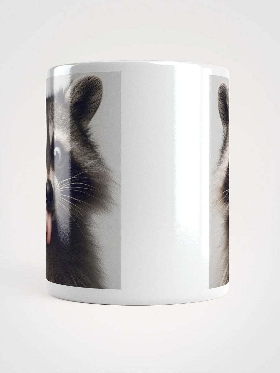 Rude Raccoon #Humorous Mug - White product image (5)