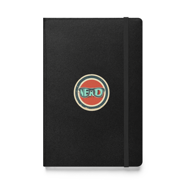 Vintage Nerd Hardcover Notebook product image (1)