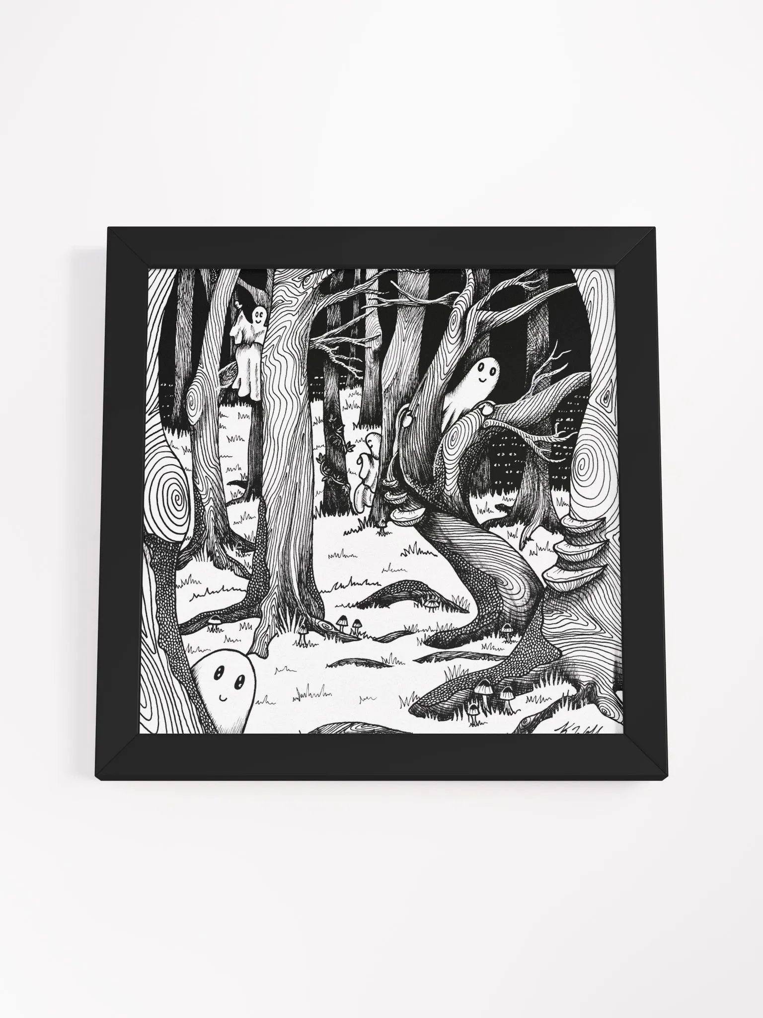 Spooky Hollow Framed Poster product image (16)