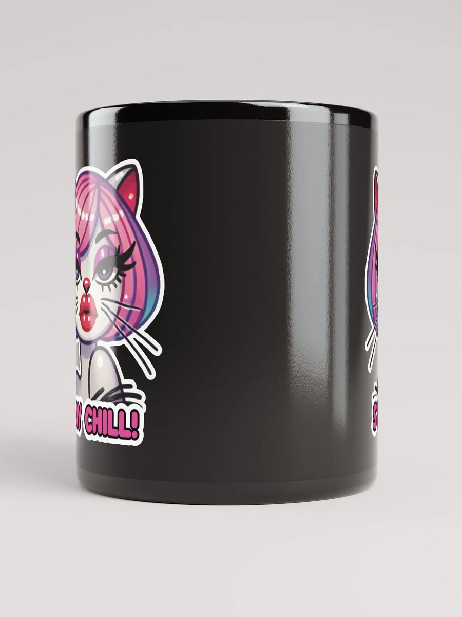 Stay Chill! Black Glossy Mug product image (10)