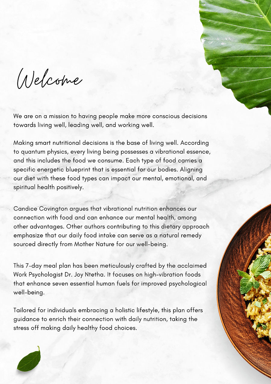 HumanFuel 7-Day Eating Plan (PDF) product image (3)