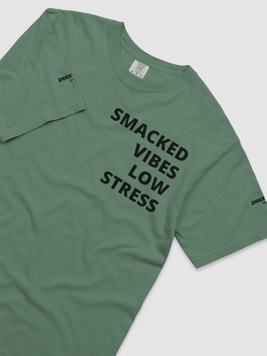 “Smacked Vibes, Low Stress” Stoner Tee product image (50)