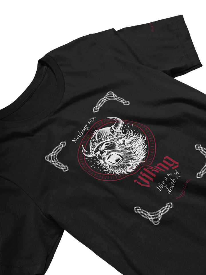 Viking Naked Death Run Gaming Tee product image (2)