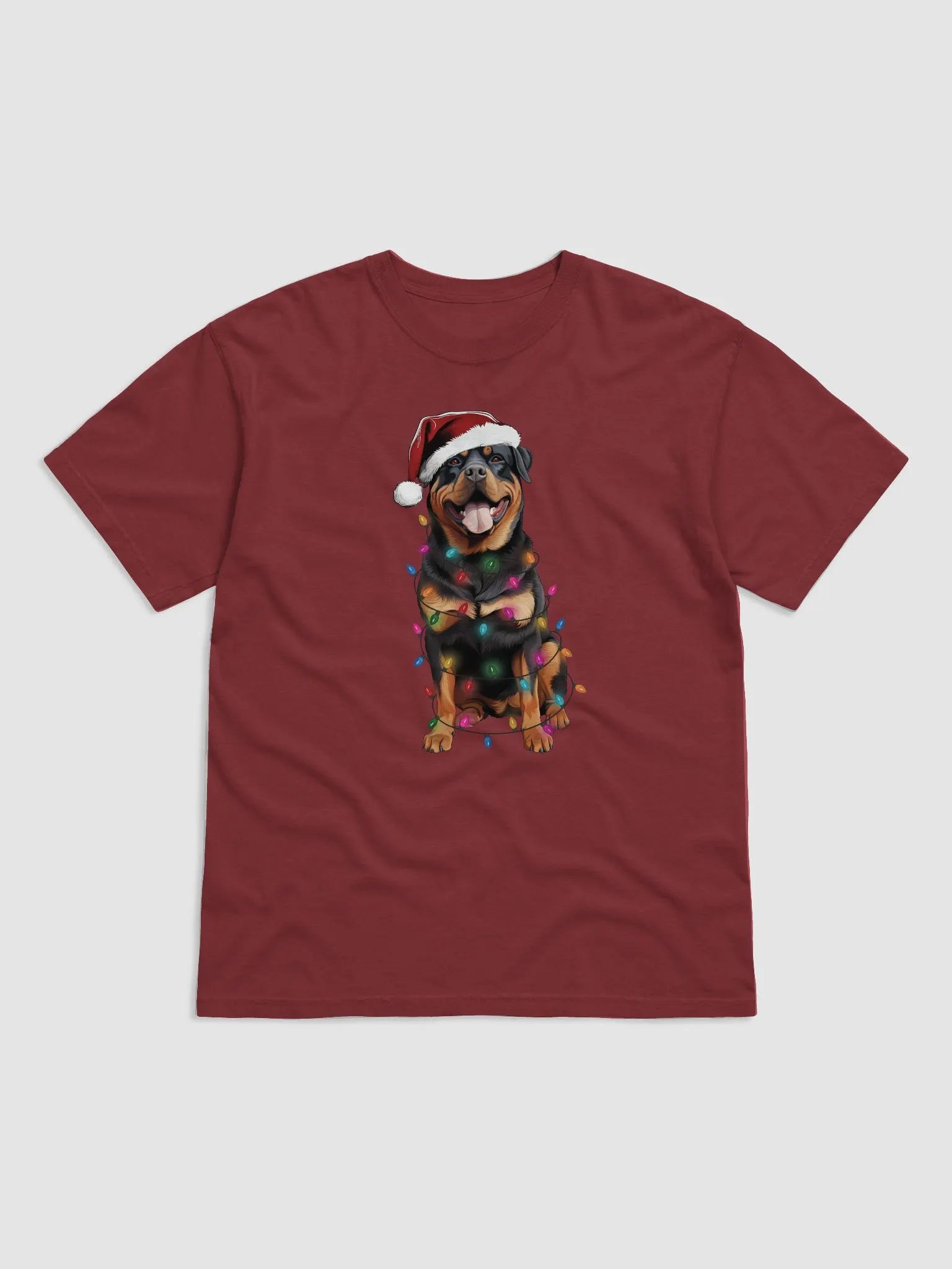 Funny Rottweiler Christmas T-Shirt for Rottie Paw-rents product image (9)