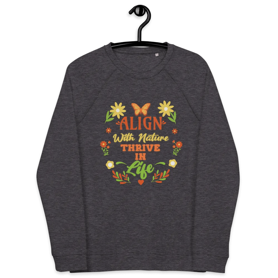 Nature's Wisdom Raglan Sweatshirt product image (5)