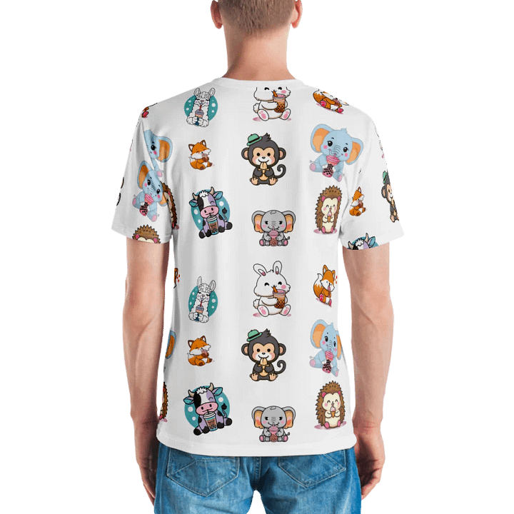 Adorable Kawai animals All-Over Print Tee product image (2)