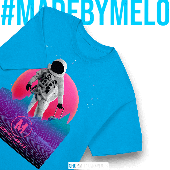 Digital Nomad - Premium T-Shirt | #MadeByMELO product image (2)