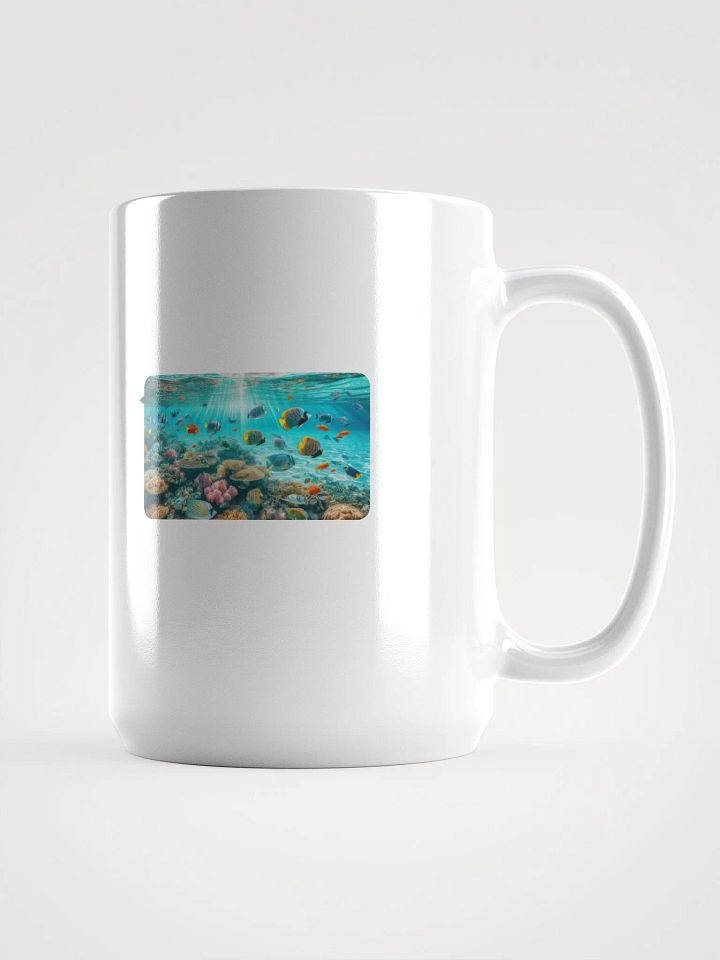 Vertical Vibes Mug | AI Design beautiful underwater scenery product image (1)