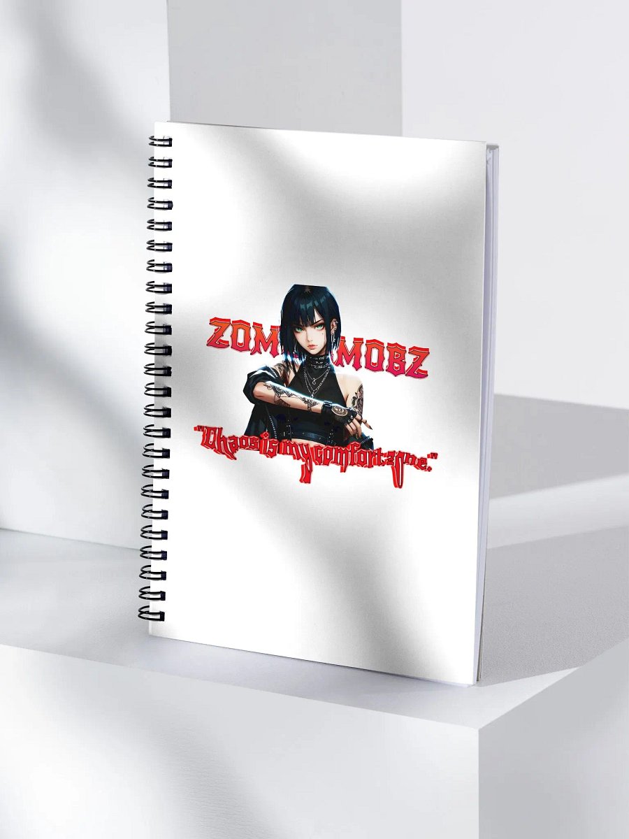 Chaos Comfort Spiral Notebook product image (4)