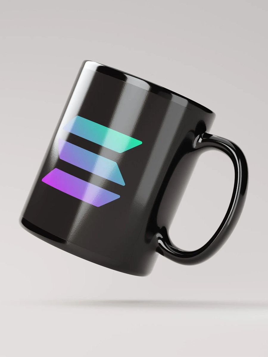 Solana Logo Black Mug product image (5)