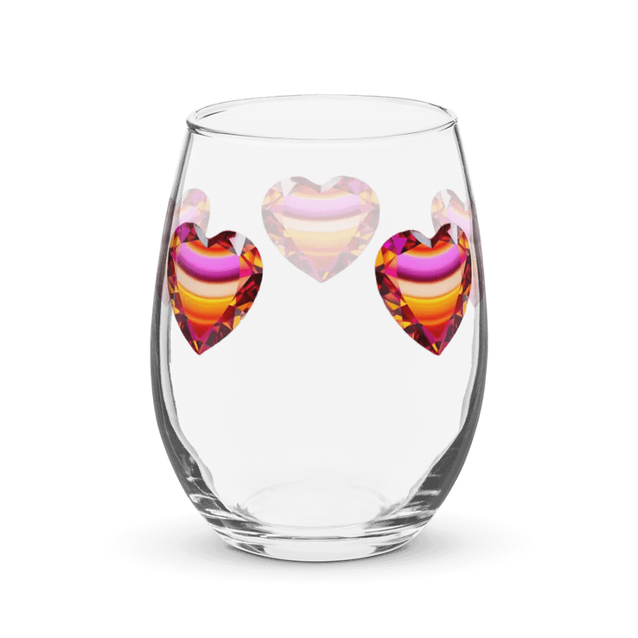 Heartfelt Connection Stemless Wine Glass Set product image (2)