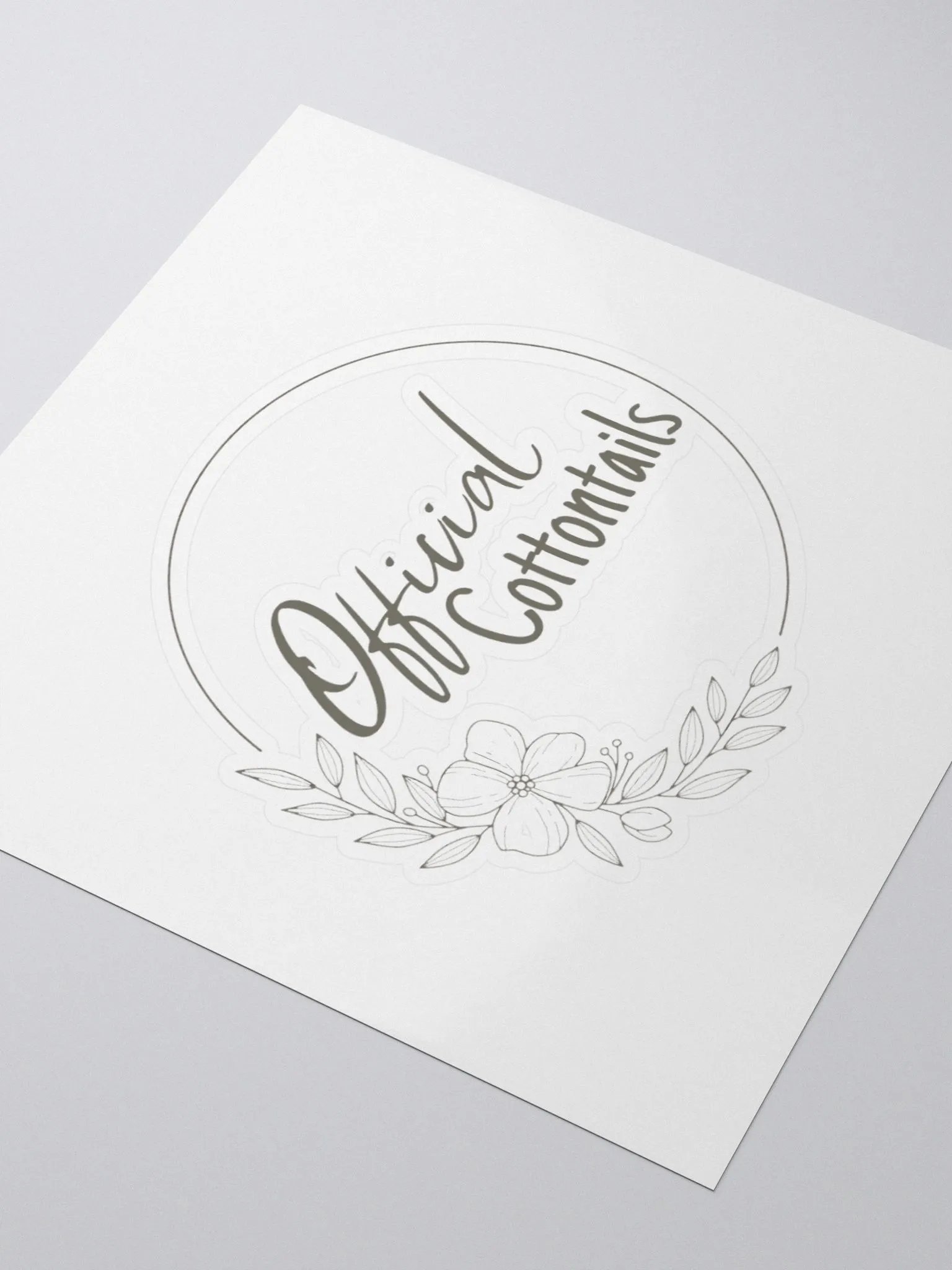 Official Cottontail Sticker product image (3)