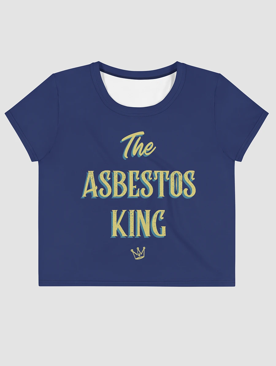 The Asbestos King crop tee product image (4)
