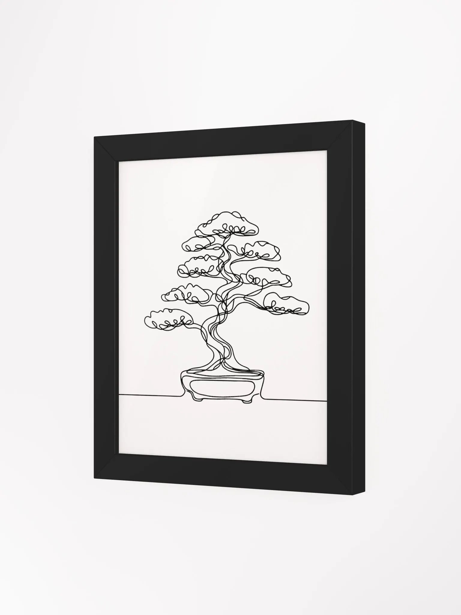 Bonsai Line Art Poster product image (64)