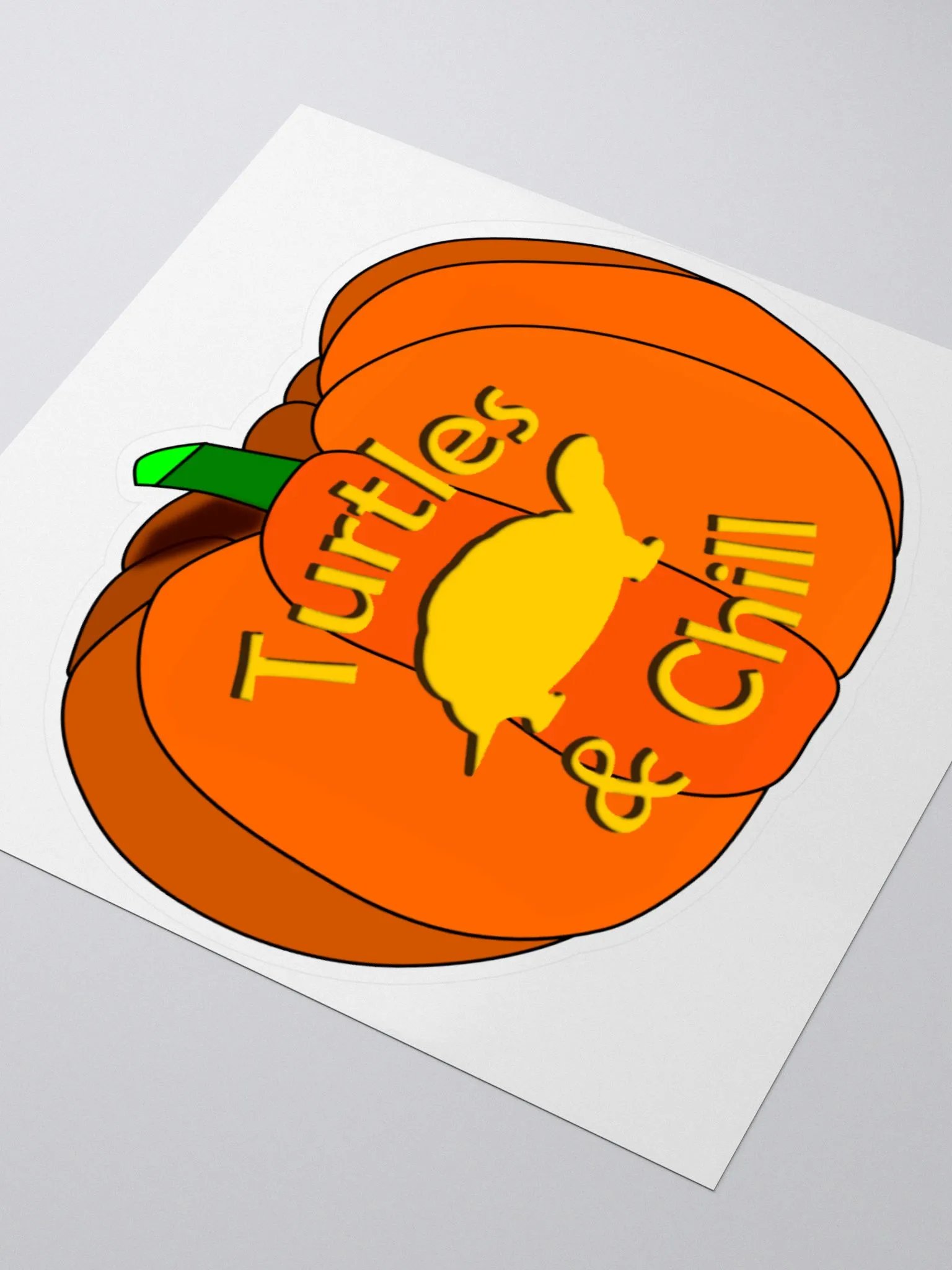 T&C Pumpkin Sticker product image (3)