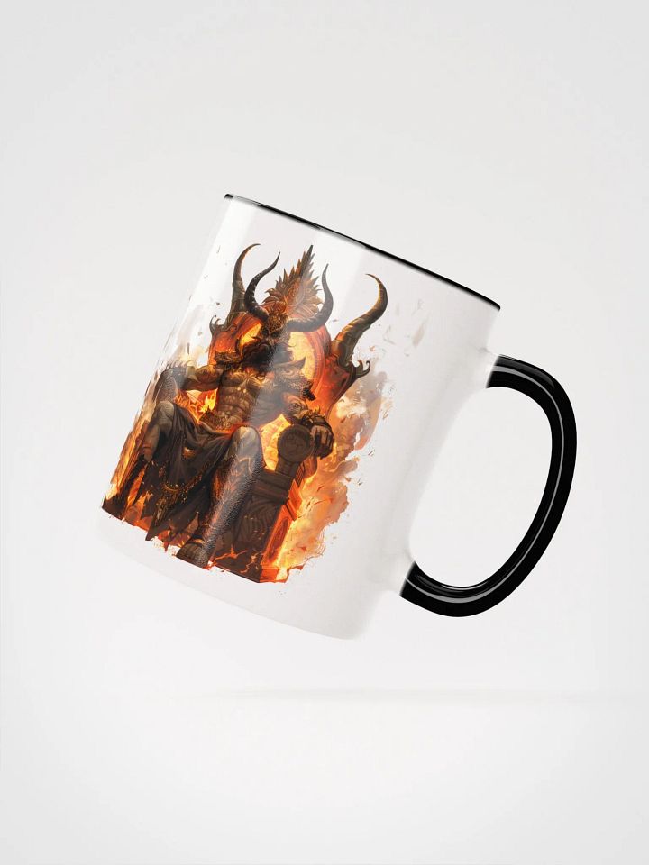 Hades - The God of the Underworld Ceramic Mug with Black Color Inside product image (4)
