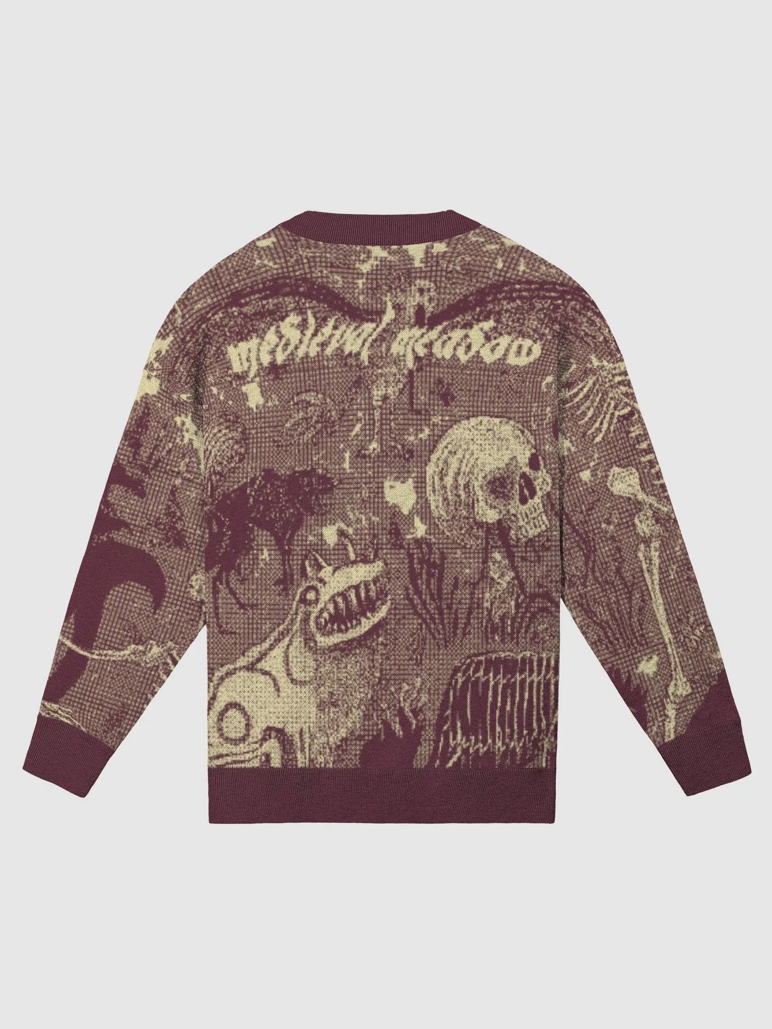 Thriheaded Demon Beast from HELL - Burgundy Beige product image (2)