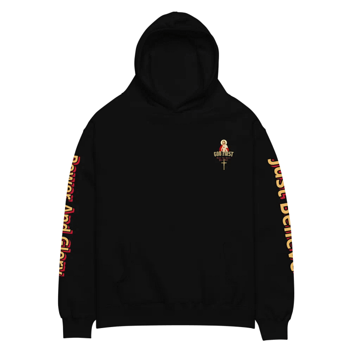 Just Believe Oversized Hoodie product image (2)