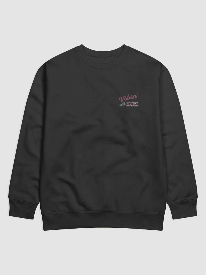 Vibin' with S.O.S. Graphic Tee Cotton Heritage Premium Sweatshirt by Cotton Heritage product image (1)