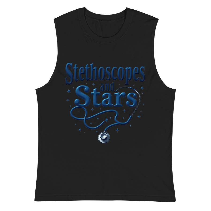 Stethoscopes and Stars Muscle Tank product image (3)