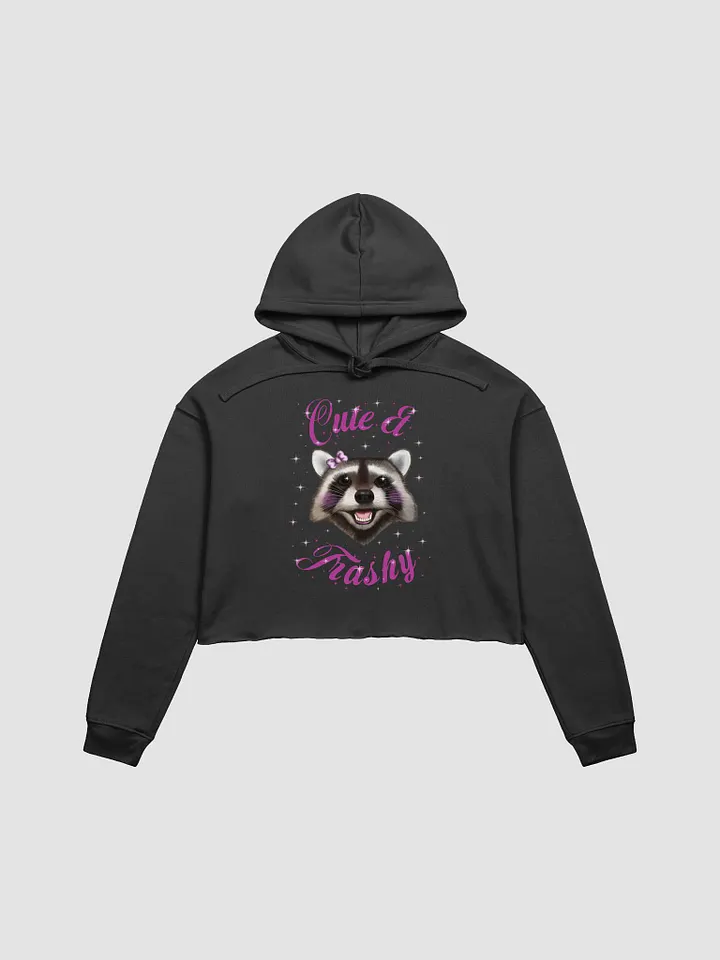 Cute & Trashy Crop Hoodie product image (7)