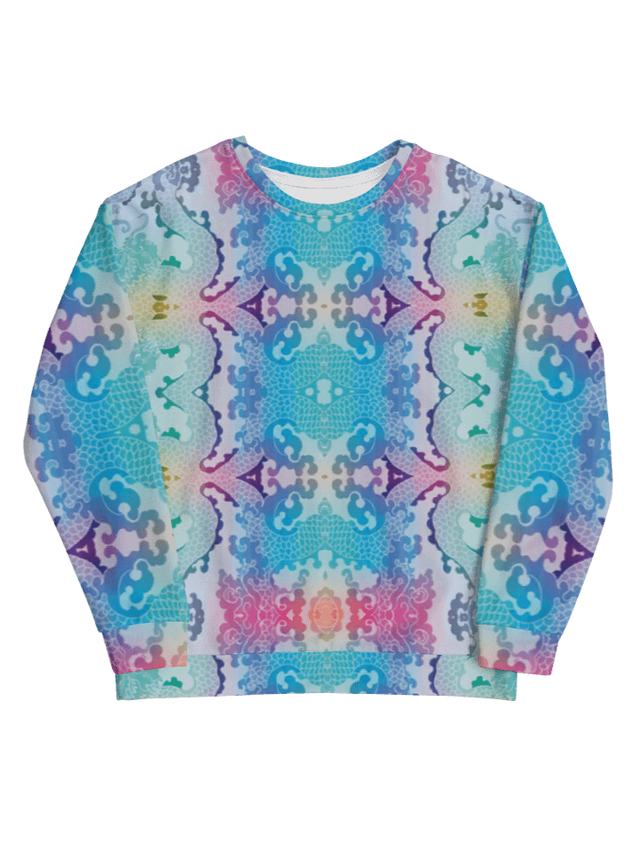Pastel Incarnation Recycled Unisex Sweatshirt product image (2)